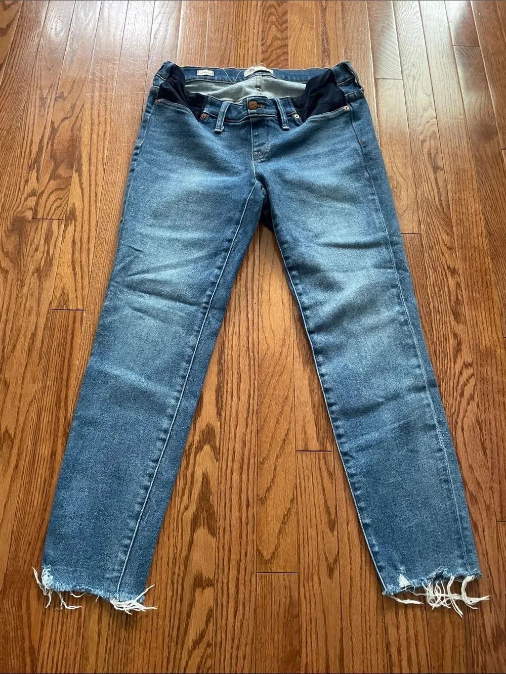 Madewell Maternity Skinny Medium Wash Jean Women’s Sz 31
